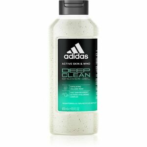 Adidas Deep Clean tisztító tusoló gél peeling hatással 400 ml kép