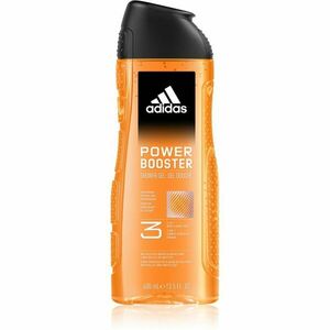 Adidas Power Booster energizáló tusfürdő gél 3 az 1-ben 400 ml kép