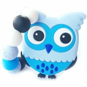KidPro Teether Owl Blue rágóka 1 db kép