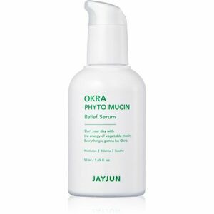 Jayjun Okra Phyto Mucin gyengéd bőrszérum az érzékeny bőr megnyugtatásához és erősítéséhez 50 ml kép