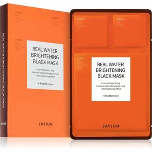 Jayjun Real Water Brightening hidratáló gézmaszk az élénk bőrért 5 db kép