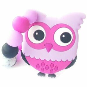 KidPro Teether Owl Pink rágóka 1 db kép