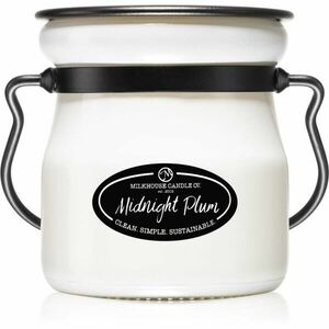 Milkhouse Candle Co. Creamery Midnight Plum illatgyertya Cream Jar 142 g kép