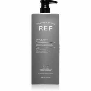 REF Hair & Body sampon és tusfürdő gél 2 in 1 1000 ml kép