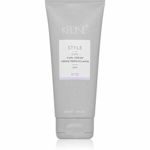 Keune Style Curl Cream öblítést nem igénylő krém a hullámos és göndör hajra 200 ml kép