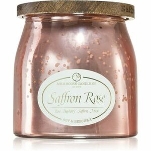 Milkhouse Candle Co. Creamery Saffron & Rose illatgyertya Butter Jar 454 g kép