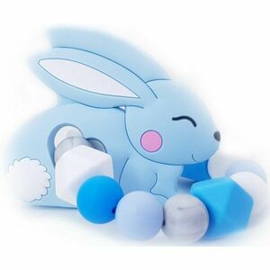 KidPro Teether Bunny rágóka Blue 1 db kép