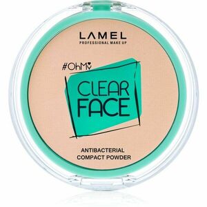 LAMEL OhMy Clear Face kompakt púder antibakteriális adalékkal árnyalat 401 Light Natural 6 g kép