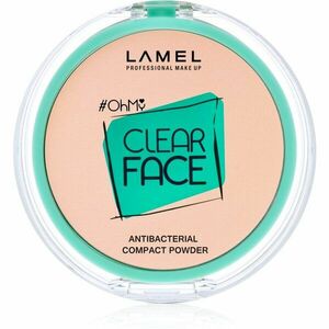 LAMEL OhMy Clear Face kompakt púder antibakteriális adalékkal árnyalat 403 Rosy beige 6 g kép