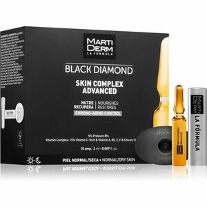 MartiDerm Black Diamond Skin Complex Advanced ampullák fáradt bőrre 10x2 ml kép