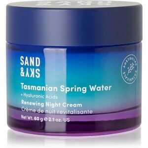 Sand & Sky Tasmanian Spring Water Renewing Night Cream megújító éjszakai krém 60 g kép