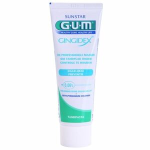 G.U.M Gingidex 0, 06% fogkrém a foglepedék ellen és az egészséges ínyért 75 ml kép