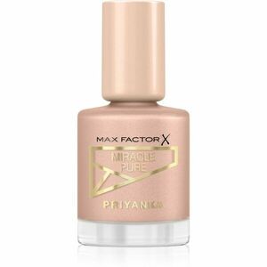 Max Factor x Priyanka Miracle Pure ápoló körömlakk árnyalat 775 Radiant Rose 12 ml kép
