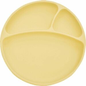 Minikoioi Puzzle Plate Yellow osztott tányér tapadókoronggal 1 db kép