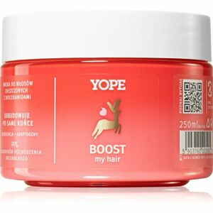 Yope BOOST my hair helyreállító hajpakolás töredezett, károsult hajra 250 ml kép