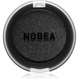 NOBEA Day-to-Day Mono Eyeshadow szemhéjfesték csillámporral árnyalat Black chant 3, 5 g kép