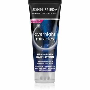 John Frieda Overnight Miracles éjszakai balzsam a táplálásért és hidratálásért 100 ml kép