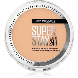 Maybelline SuperStay 24H Hybrid Powder-Foundation kompakt púderes alapozó matt hatásért árnyalat 21 9 g kép