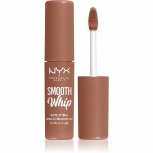 NYX Professional Makeup Smooth Whip Matte Lip Cream bársonyos rúzs kisimító hatással árnyalat 01 Pancake Stacks 4 ml kép