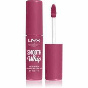 NYX Professional Makeup Smooth Whip Matte Lip Cream bársonyos rúzs kisimító hatással árnyalat 18 Onesie Funsie 4 ml kép