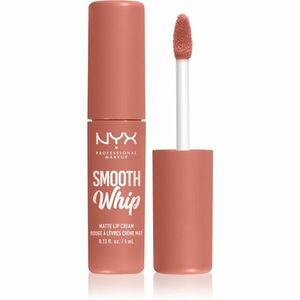 NYX Professional Makeup Smooth Whip Matte Lip Cream bársonyos rúzs kisimító hatással árnyalat 22 Cheeks 4 ml kép