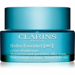 Clarins Hydra-Essentiel [HA²] Silky Cream hidratáló és feszesítő nappali krém hialuronsavval 50 ml kép