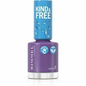 Rimmel Kind & Free körömlakk árnyalat 167 Lilac Love 8 ml kép