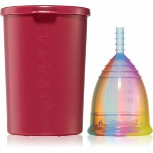 Yuuki Rainbow Jolly Classic 1 + cup menstruációs kehely méret large (⌀ 46 mm, 24 ml) 1 db kép