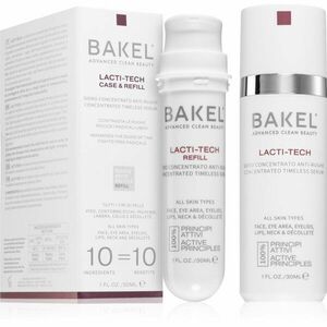 Bakel Lacti-Tech Case & Refill koncentrált szérum a bőröregedés ellen + utántöltő 30 ml kép