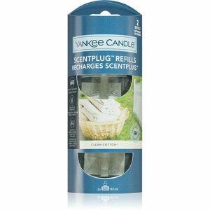 Yankee Candle Clean Cotton Refill parfümolaj elektromos diffúzorba 2x18, 5 ml kép