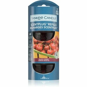Yankee Candle Black Cherry parfümolaj elektromos diffúzorba 2x18, 5 ml kép