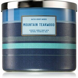 Bath & Body Works Mountain Teakwood illatgyertya I. 411 g kép