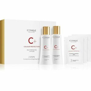 ICONIQUE Professional C+ Colour Protection 2 steps for vibrant hair and long lasting colour ajándékszett (festett hajra) kép