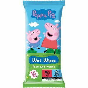 Peppa Pig Wet Wipes nedves törlőkendő gyerekeknek 15 db kép