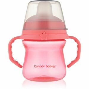 canpol babies FirstCup 150 ml bögre Pink 6m+ 150 ml kép