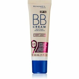 Rimmel BB Cream 9 in 1 BB krém SPF 15 árnyalat Very Light 30 ml kép