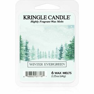 Kringle Candle Winter Evergreen illatos viasz aromalámpába 64 g kép