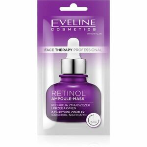 Eveline Cosmetics Face Therapy Retinol krémes maszk a bőröregedés első jeleinek eltüntetésére 8 ml kép