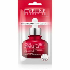 Eveline Cosmetics Face Therapy Collagen krémes maszk a bőr feszességének megújítására 8 ml kép