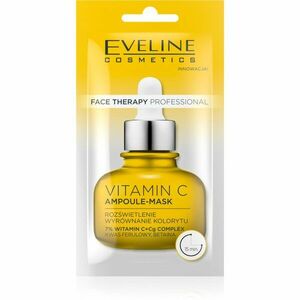 Eveline Cosmetics Face Therapy Vitamin C krémes maszk az élénk bőrért 8 ml kép