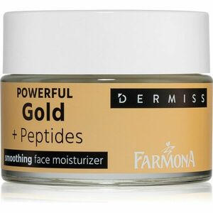 Farmona Dermiss Powerful Gold + Peptides hidratáló és bőrkisimító arckrém 50 ml kép