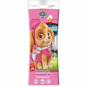 Nickelodeon Paw Patrol Shower gel& Shampoo 2in1 sampon és tusfürdő gél gyermekeknek Strawberry 300 ml kép