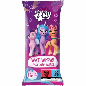 My Little Pony Wet Wipes nedves törlőkendő gyerekeknek 15 db kép