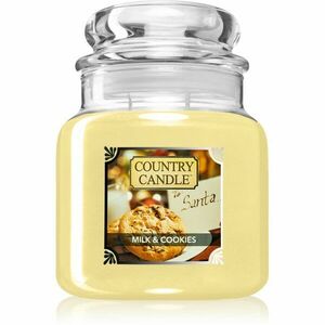 Country Candle Milk & Cookies illatgyertya 453 g kép
