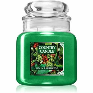 Country Candle Holly & Mistletoe illatgyertya 453 g kép