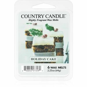 Country Candle Holiday Cake illatos viasz aromalámpába 64 g kép