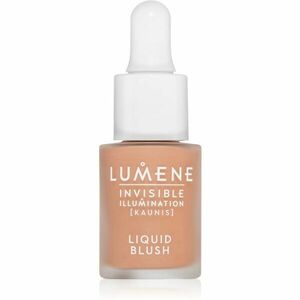 Lumene Invisible Illumination folyékony arcpirosító az élénk bőrért árnyalat Pink Blossom 15 ml kép