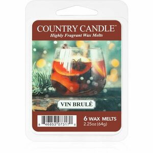 Country Candle Vin Brulé illatos viasz aromalámpába 64 g kép