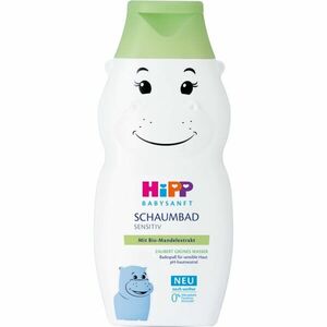 Hipp Babysanft Sensitive Hippo tusoló készítmény gyermekeknek 300 ml kép
