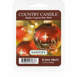 Country Candle Nativity illatos viasz aromalámpába 64 g kép